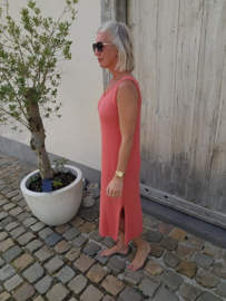 GOLDEN HAZE beach dress coral
