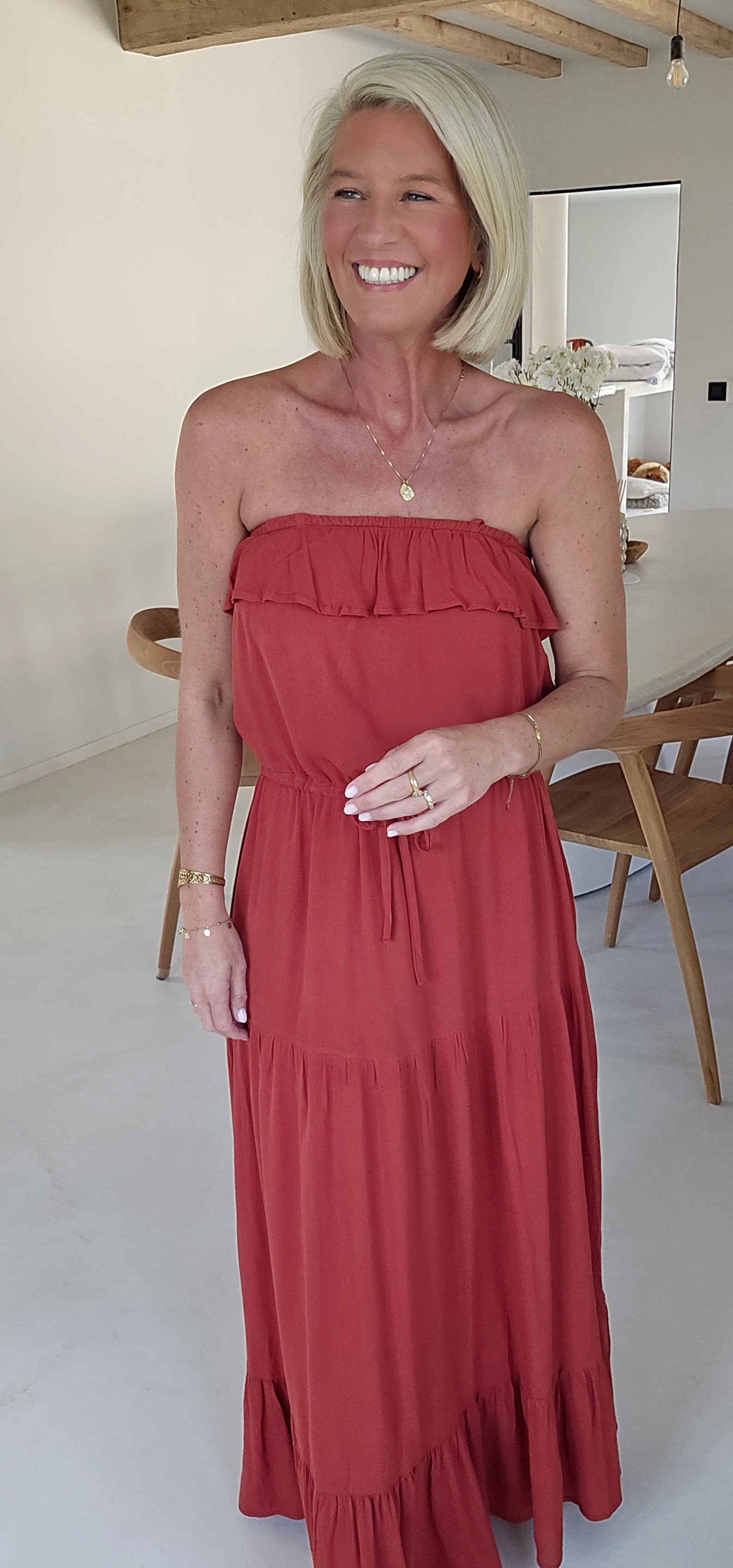 LILITH maxi dress terra