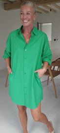 FAYE shirt dress green