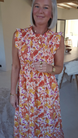 LIAN floral smock dress