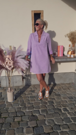 THE PERFECT JEANS 2 longsleeve dress lilac