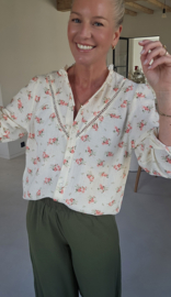 LORETTA tetra flower shirt