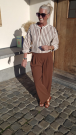 RIVIERA striped blouse