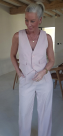 LISAN waistcoat soft pink