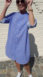 VIOLETTE cherry checkered dress