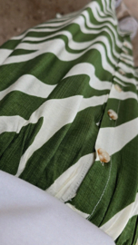 ZEBRA cotton maxi skirt olive