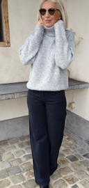 CHARI turleneck knit grey