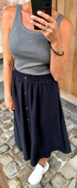BASIC cotton top carbon