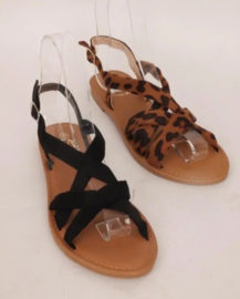 TEACHERS sandals black
