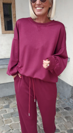 BASIC sweatshirt burgundy