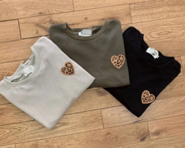 LEO LOVE sweatshirt beige