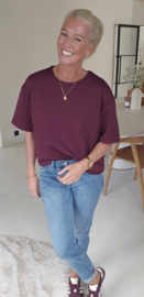 JOJO T-shirt burgundy