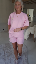 PINEAPPLE summer sweat set pink