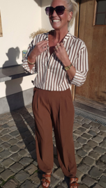 RIVIERA striped blouse