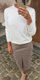 BASIC knit white