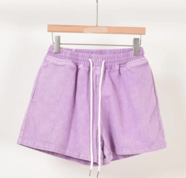 KAE jeans shorts lilac
