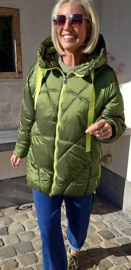 TISHA fancy coat olive
