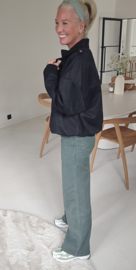 NATALIA wide leg jeans khaki