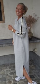 TILLY maxi sweatshirt dress grey