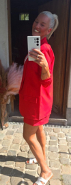BUYorCRY suit red shorts
