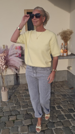 SOFT HORIZON knit butter yellow