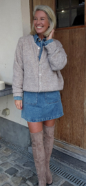 THE PERFECT jeans dress blue