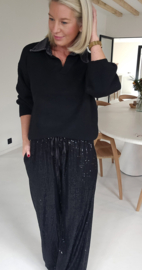 CAMILLA shirt knit black