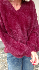 PLUSH softest knit burgundy