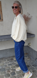 BASIC sweatshirt ecru
