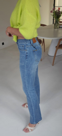 COOPER straight jeans midi blue