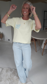 LA DOLCE VITA LEMON tee yellow
