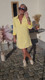 THE PERFECT JEANS 2 longsleeve dress yellow
