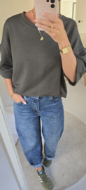 PALMA sweatshirt khaki