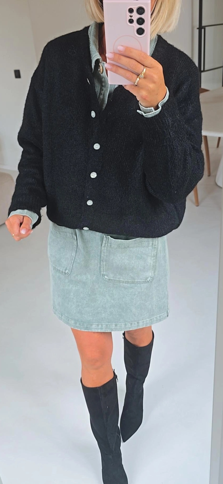 LIESJE cardigan black