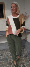 RAINBOW soft knit khaki