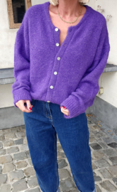 LIESJE cardigan violet