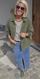 THE PERFECT JEANS jacket khaki