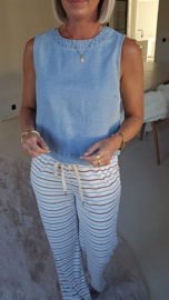 INDIGO MUSE jeans top
