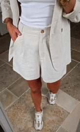 LOTUS linen shorts beige