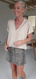 INA viscose tee beige