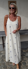 ELOISE maxi viscose dress ecru