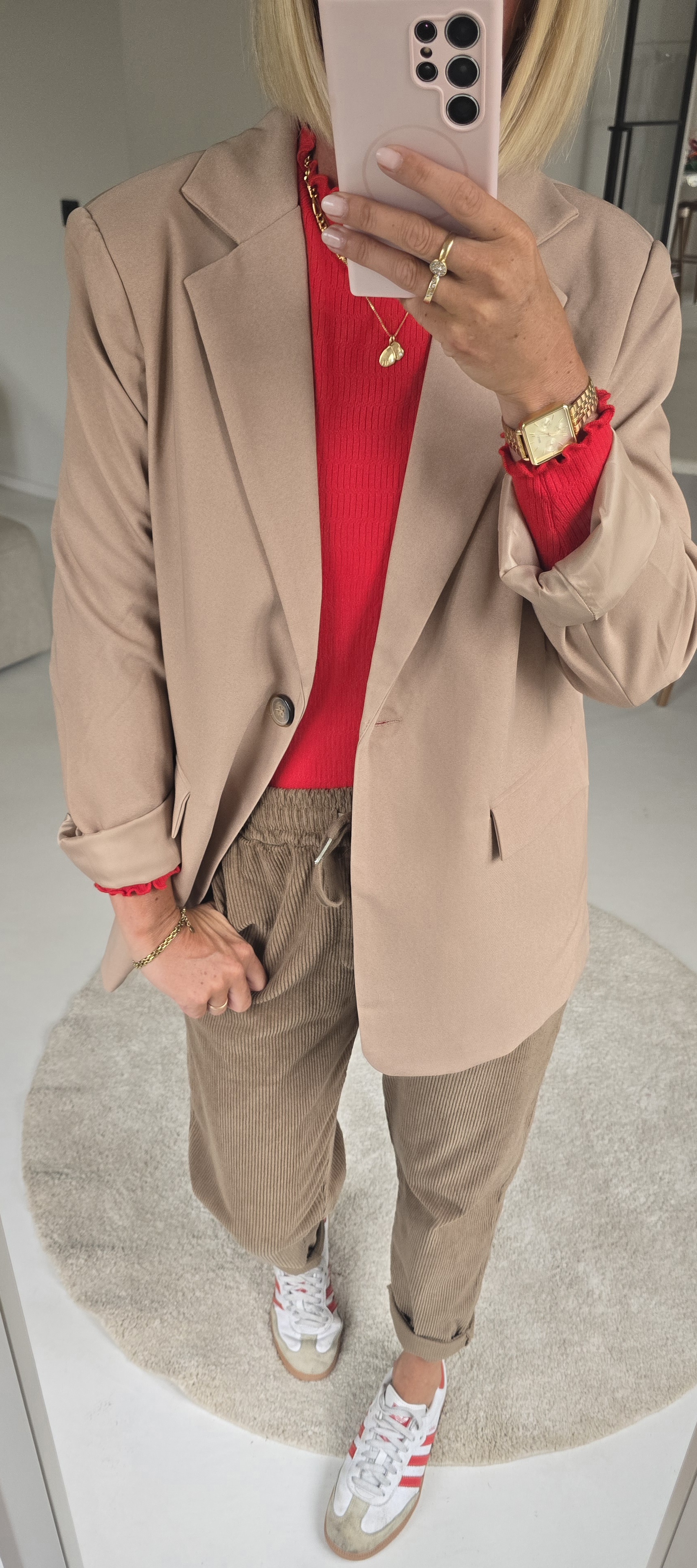 SOFTIE softest longsleeve red