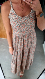 DARIA maxi dress taupe