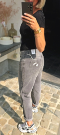 JAMIE boyfriend jeans dark grey