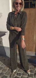 GLITTER shirt gold