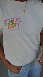 DOLCE VITA cotton T-shirt white