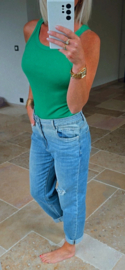 BASIC cotton top green