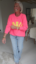 CIAO sweatshirt neon coral