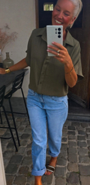 MIA short-sleeved shirt khaki