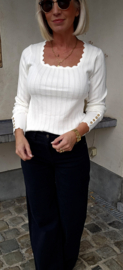 LOLA knit white
